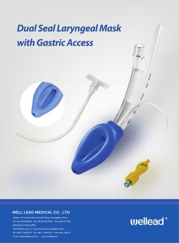 Dual Seal Laryngeal Mask with Gastric Access