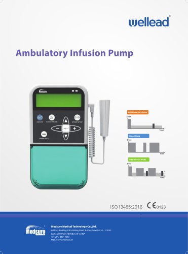 Medsure 3000F Ambulatory Infusion Pump