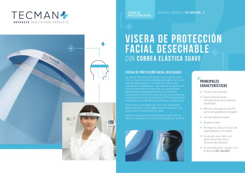 Disposable Face Shield Product Information