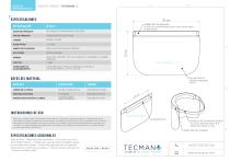 Disposable Face Shield Product Information - 2