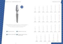 Catálogo NSI implante dental de una pieza mono block dos piezas para carga inmediata - 10