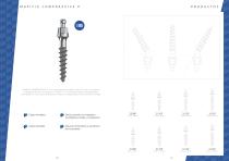 Catálogo NSI implante dental de una pieza mono block dos piezas para carga inmediata - 11