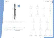 Catálogo NSI implante dental de una pieza mono block dos piezas para carga inmediata - 13