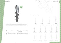 Catálogo NSI implante dental de una pieza mono block dos piezas para carga inmediata - 8