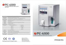 PE-6100 3-part, open system, full automatic hematology, flow cytometry ,