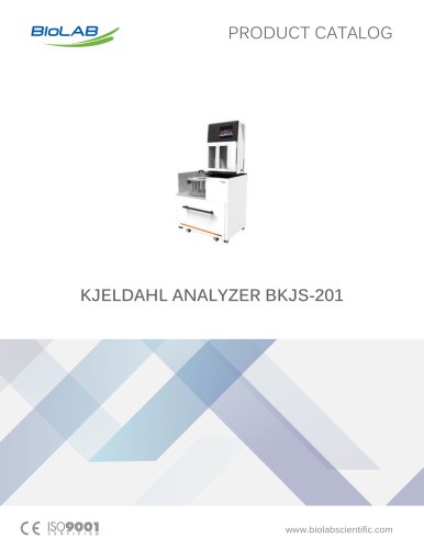 KJELDAHL ANALYZER BKJS-201