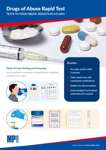 Drug of Abuse Rapid Tests