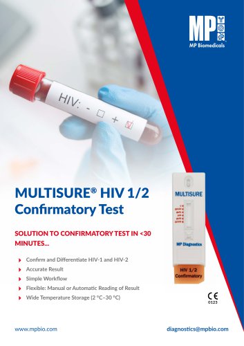 HIV Confirmatory HIV 1/2 Rapid Test