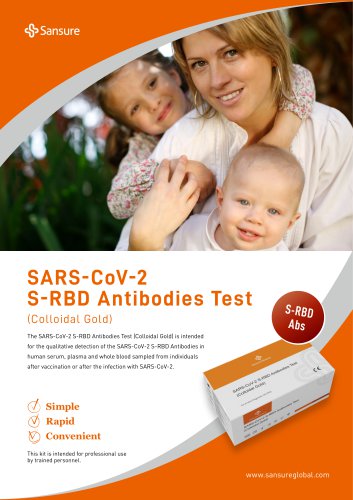 SARS-CoV-2 S-RBD Antibodies Test