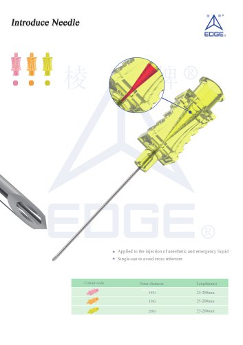 Introduce needle(Guide needle)