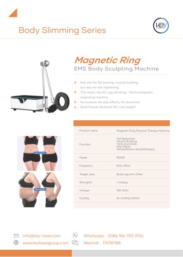 EMS Body Sculpting Machine-Magnetic Ring