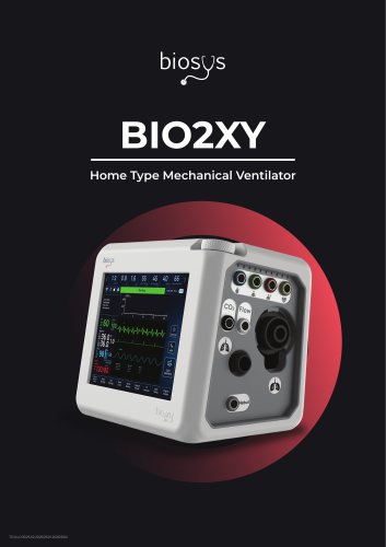 Bio2xy Home Type Mechanical Ventilator