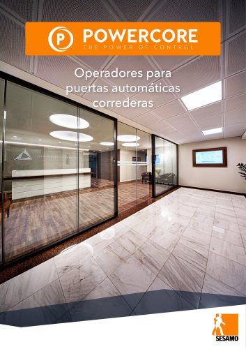Powercore puertas correderas