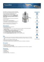 PressureDisk data sheet