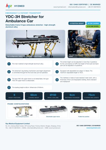 HYZ ambulance stretcher 3HWF