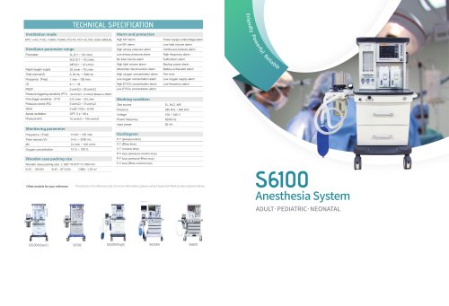 HYZ Anesthesia machine S6100