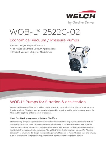 WOB-L&reg; 2522C-02 FLYER