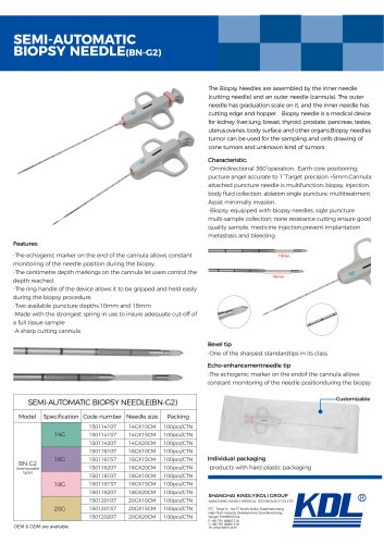 Biopsy needle