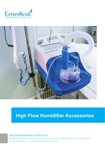 High Flow Humidifier Accessories