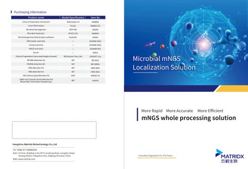 Metagenomic NGS localization solution