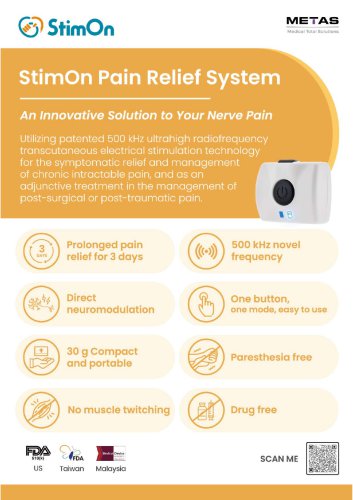 Pain Relief System_Flyer_B5