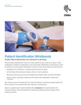 Patient Identification Wristbands