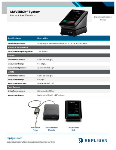 MAVERICK&reg; In-line System Specification Sheet