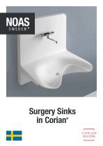 NOAS Surgery Sinks in Corian