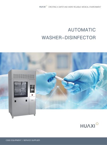 Automatic Washer Disinfector, HX-RWD-308 HX-RWD-480 floor-standing washer-disinfector