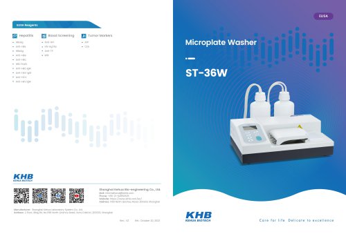 KHB ST-36W ELISA Microplate Washer