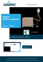 Digital Plethysmometer