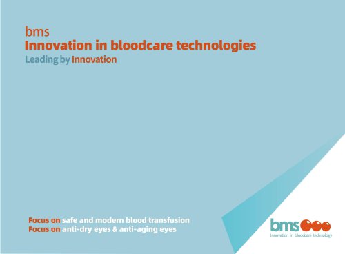 2022 bms innovation in bloodcare technologies