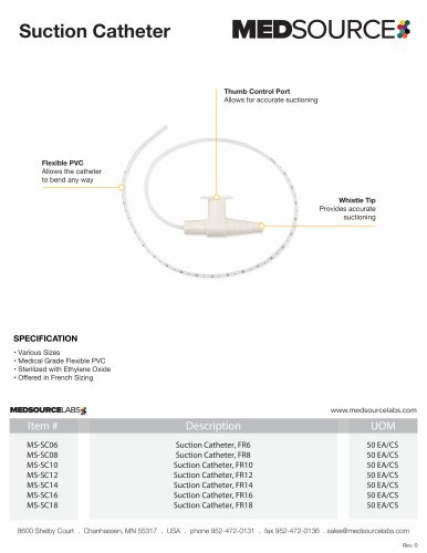 Suction Catheter