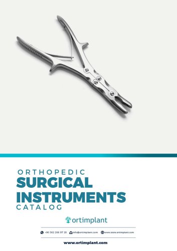 ORTHOPEDIC SURGICAL INSTRUMENTS