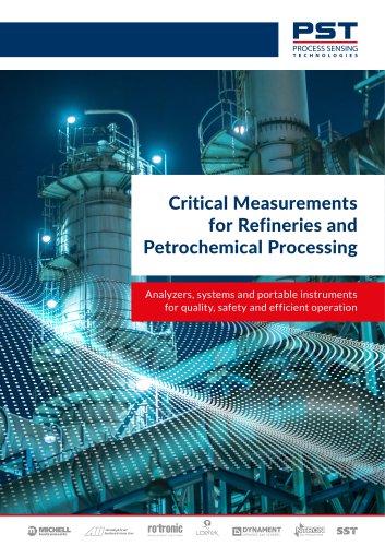 Critical Measurements for Refineries and Petrochemical Processing