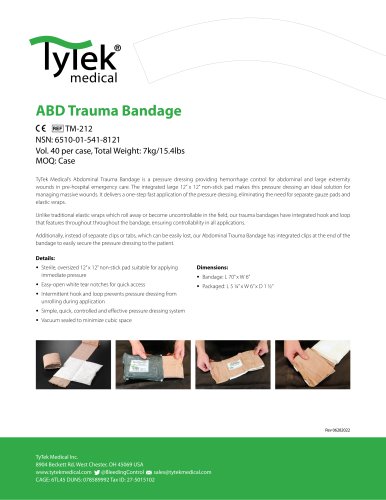 ABD Trauma Bandage