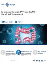 HWTS-EV020B-Freeze-dried Enterovirus Universal, EV71 and CoxA16 (Fluorescence PCR)