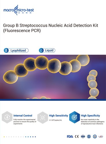 HWTS-UR028-Freeze-dried Group B Streptococcus Nucleic Acid Detection Kit(Fluorescence PCR)