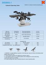 Suxin SXS3001-I high accessory operating table