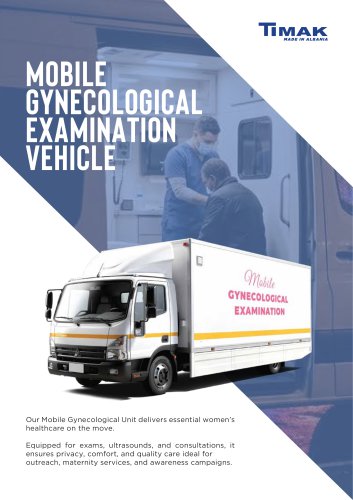 Mobile Gynecological Examination Vehicle