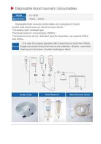 Extracorporeal circulation tubing Autologous Blood Recovery System