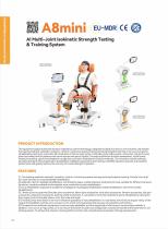 A8mini Pediatric isokinetic musculoskeletal rehabilitation