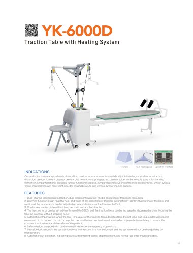 Yeecon YK-6000D Traction Table