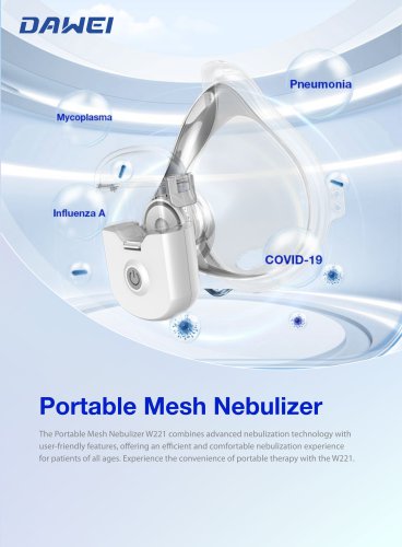DAWEI Portable Mesh Nebulizer 