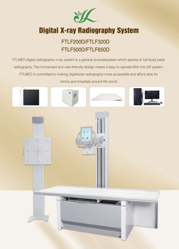 Fatali Medical 32kw 50kw 65kw floor mounted X-ray System FTL650D
