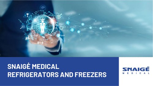Snaige Medical refrigerators and freezers