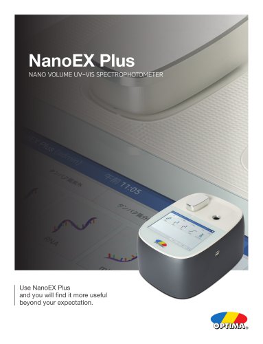 Nano Volume Spectrophotometer NanoEX Plus