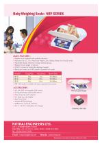 Baby Weighing Scale : NBY SERIES