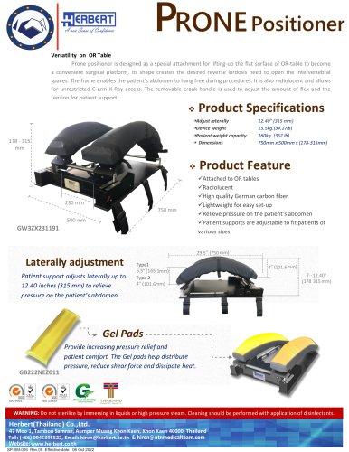 Prone Positioner