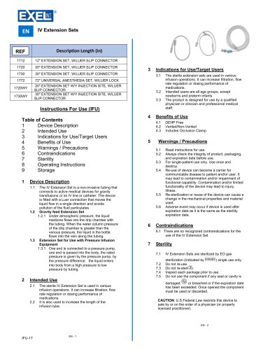 IV Extension Sets